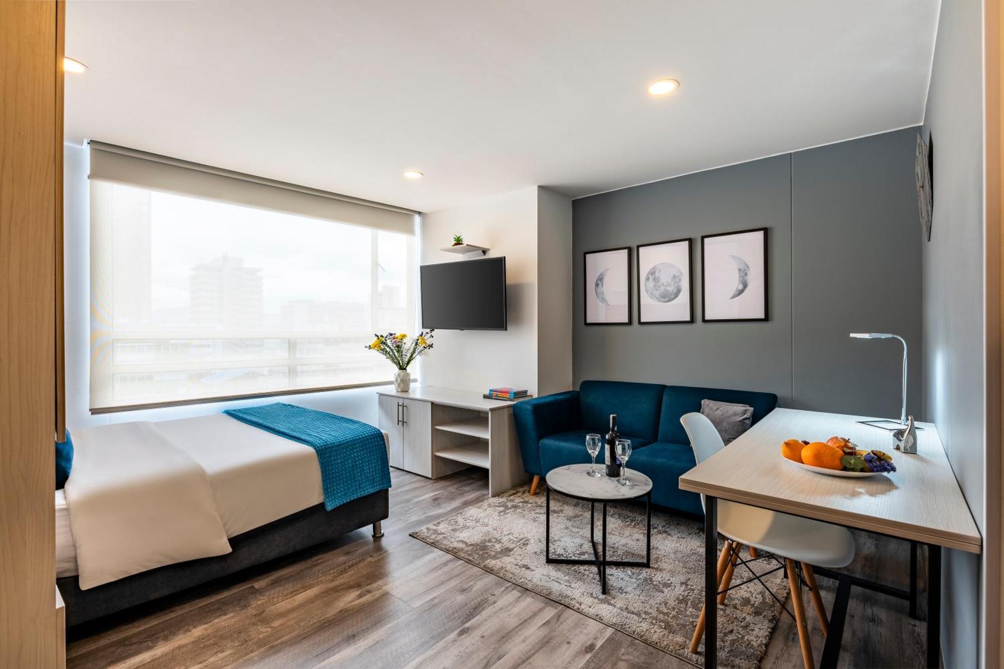 Torre Acqua Lofts - Downtown Bogota 아파트 외부 사진