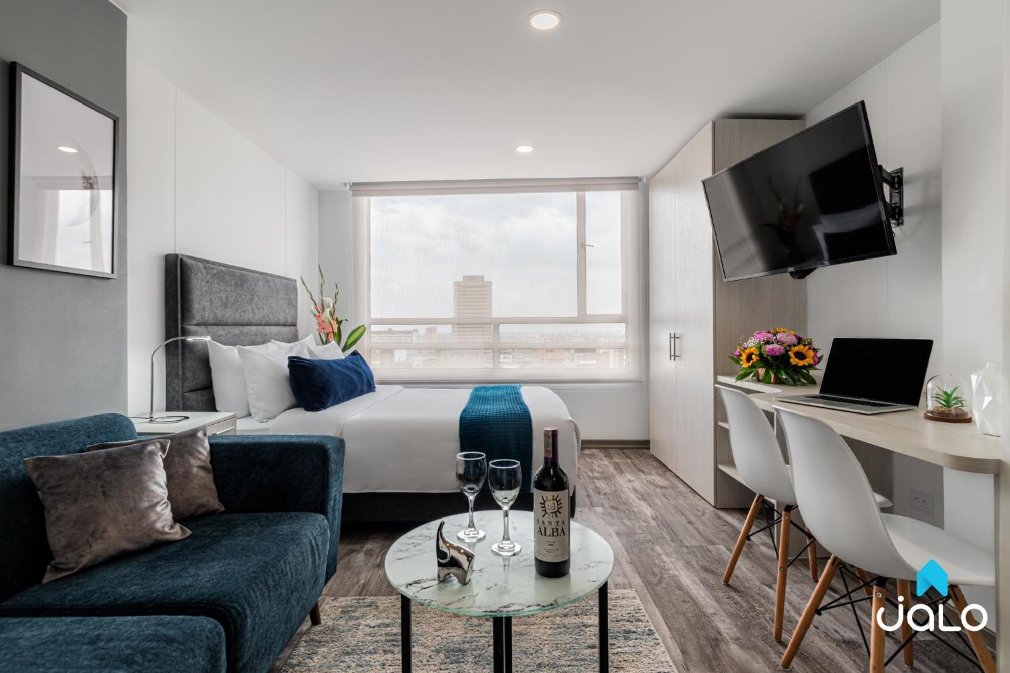 Torre Acqua Lofts - Downtown Bogota 아파트 외부 사진